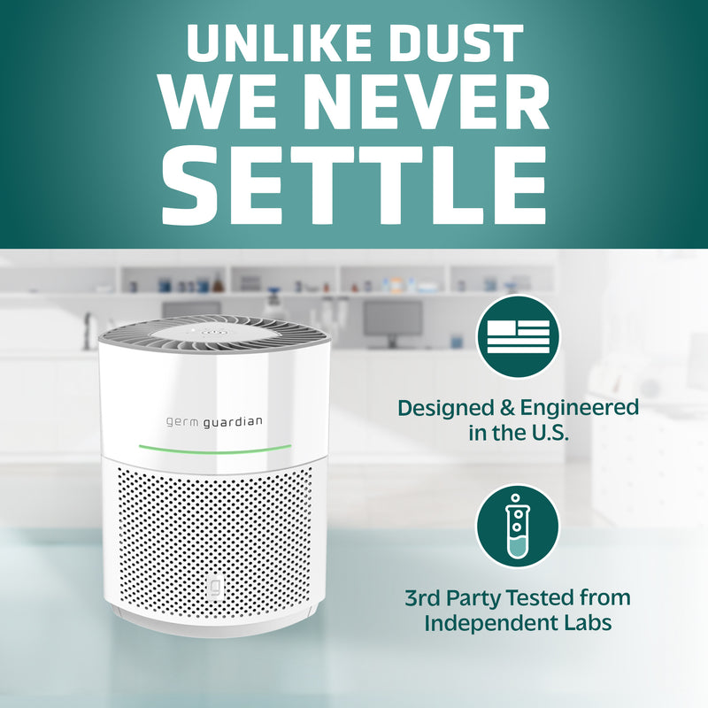 Germ Guardian Airsafe Intelligent Air Purifier with HEPA Pure Filter, White, AP3151W